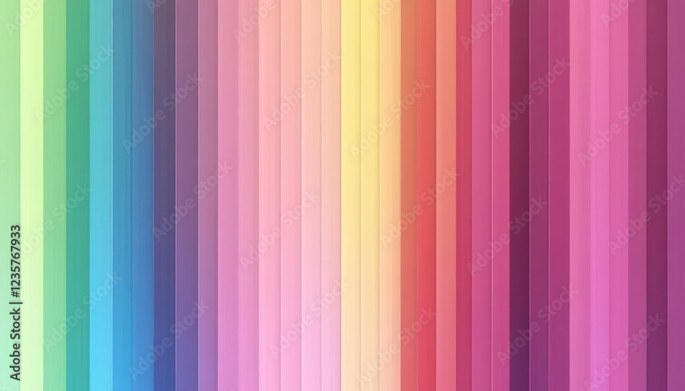 Vertical Rainbow Color Gradient Stripes Pattern Vertical Rainbow Color Gradient Stripes Pattern