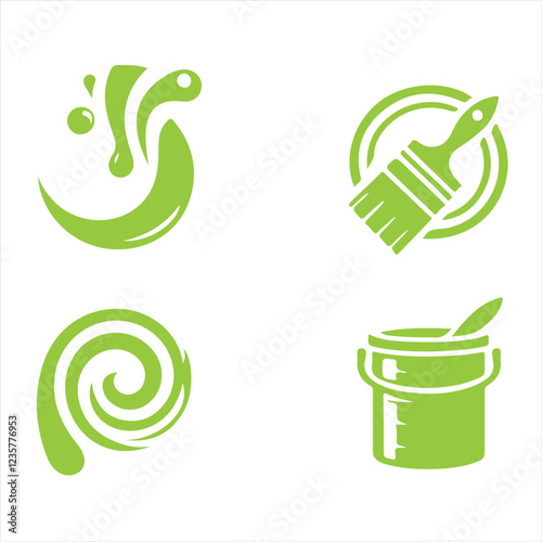 Paints Logo Design