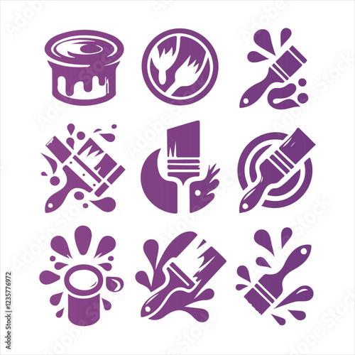 Paints Logo Design