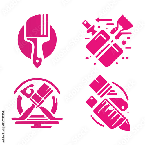 Paints Logo Design