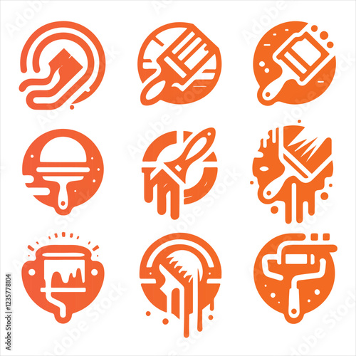 Paints Logo Design