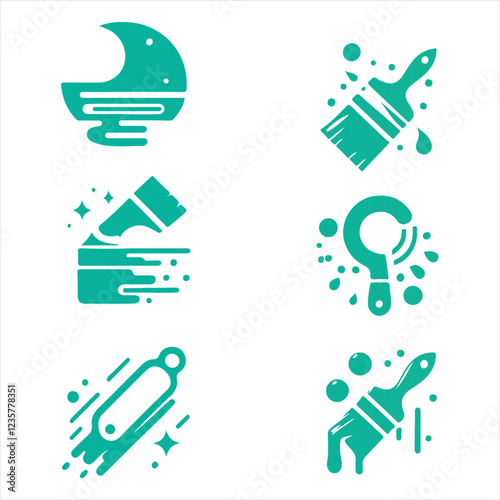 Paints Logo Design