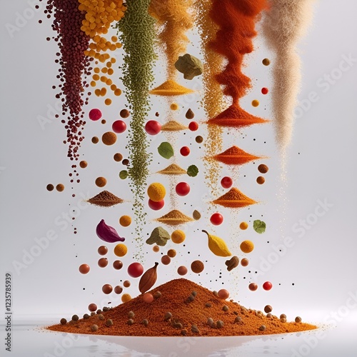 Spice powder photo