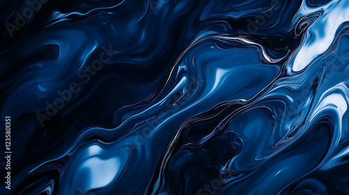 Blue Abstract Background Design blue abstract background in paper cut style
