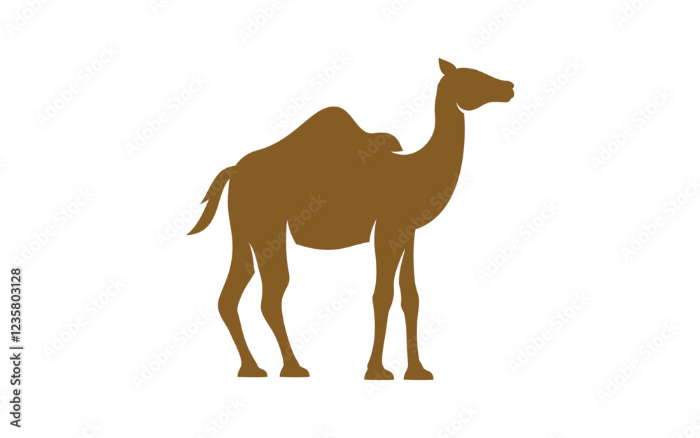 Camel Icon Vector illustration design template Camel Icon Vector illustration design template