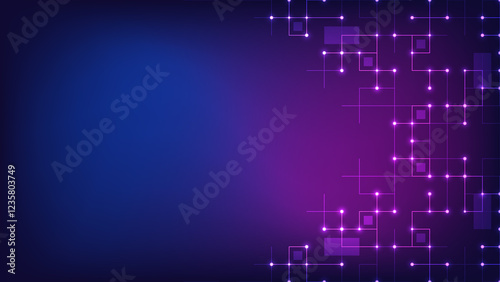 Minimalistic texture with linear squares pattern. Creative idea of modern design with abstract geometric background