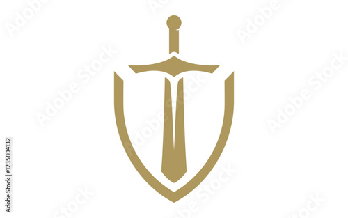 Knight Swords silhouettes. Vector illustration design