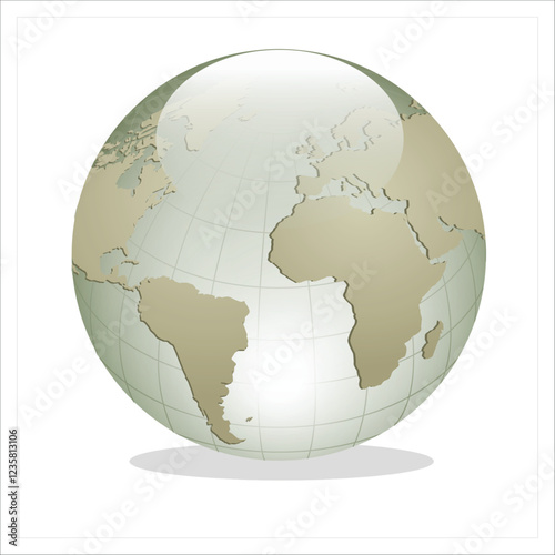 creative world map design vector