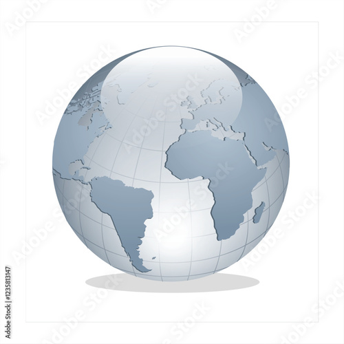 creative world map design vector