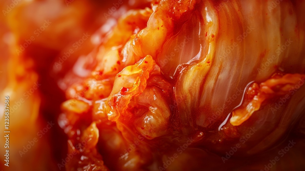 A kimchi close-up, food design, dynamic, dramatic compositions, with copy space A kimchi close-up, food design, dynamic, dramatic compositions, with copy space