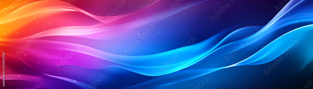 Vibrant waves of color flow in a mesmerizing abstract design, perfect for backgrounds or digital projects. Vibrant waves of color flow in a mesmerizing abstract design, perfect for backgrounds or digital projects.
