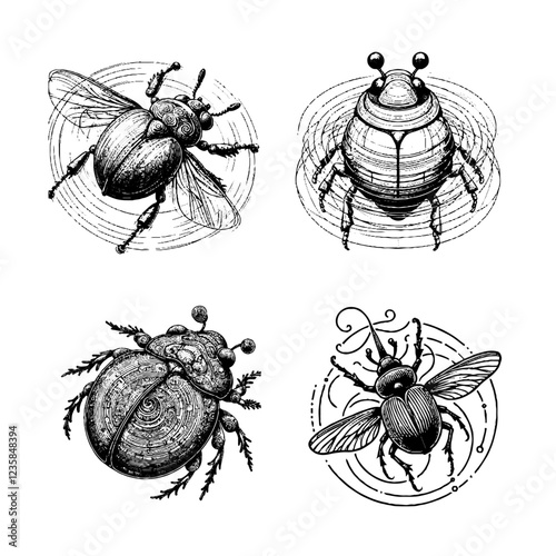 whirligig beetle