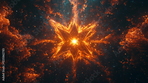 Wallpaper Mural Celestial star portal opening in the universe Torontodigital.ca