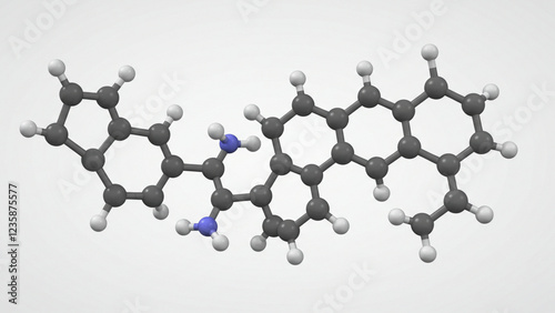 Illustration of the molecular composition
