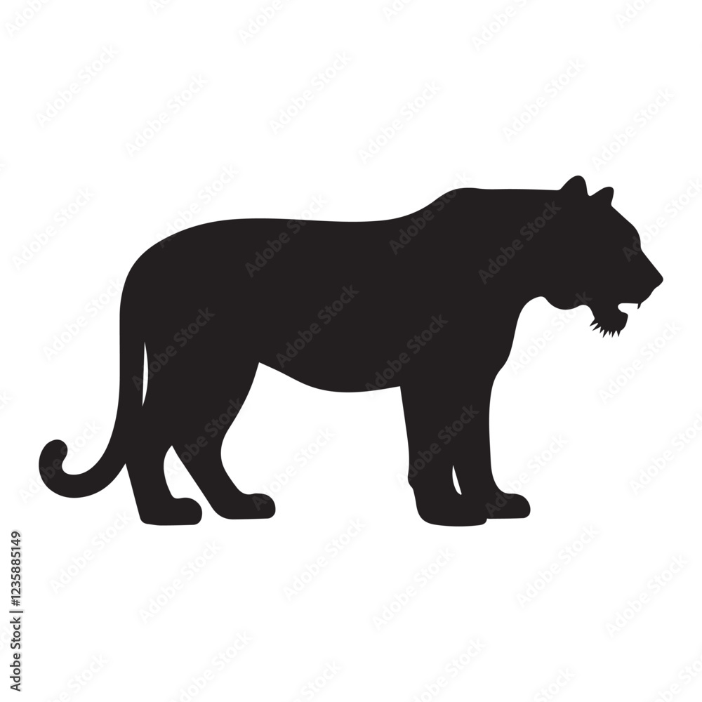 silhouette of a bear silhouette of a bear