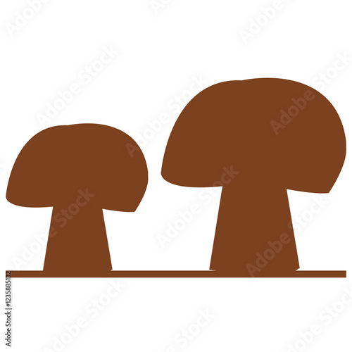 illustration of mushrooms