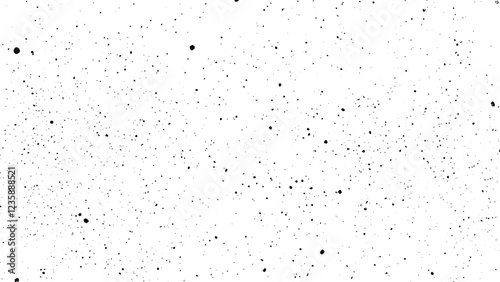 Abstract grunge texture. A pattern of black dots on a white background, White terrazzo background texture. Clean and elegant design. Black background white speckles noise texture overlay design. 