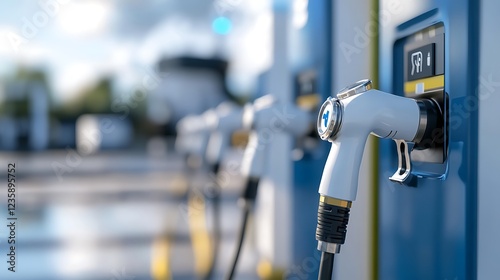 Hydrogen fuel tanks, EV charging stations 
