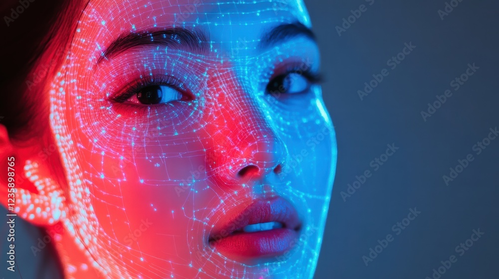 Obraz premium AGI Creating Global AI Solutions