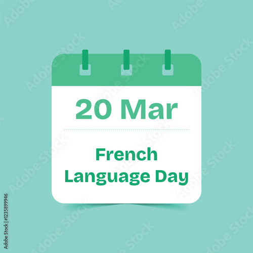 French Language Day: Celebrating the Richness of Francophone Culture Vector Design