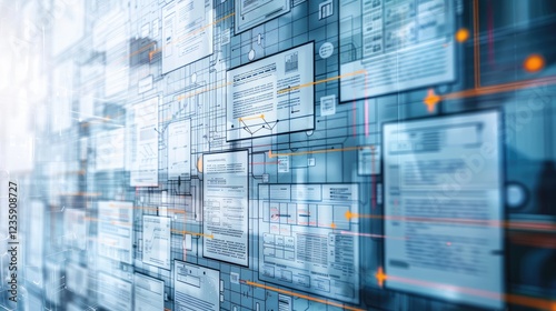 Abstract Digital Dataflow and Information Network