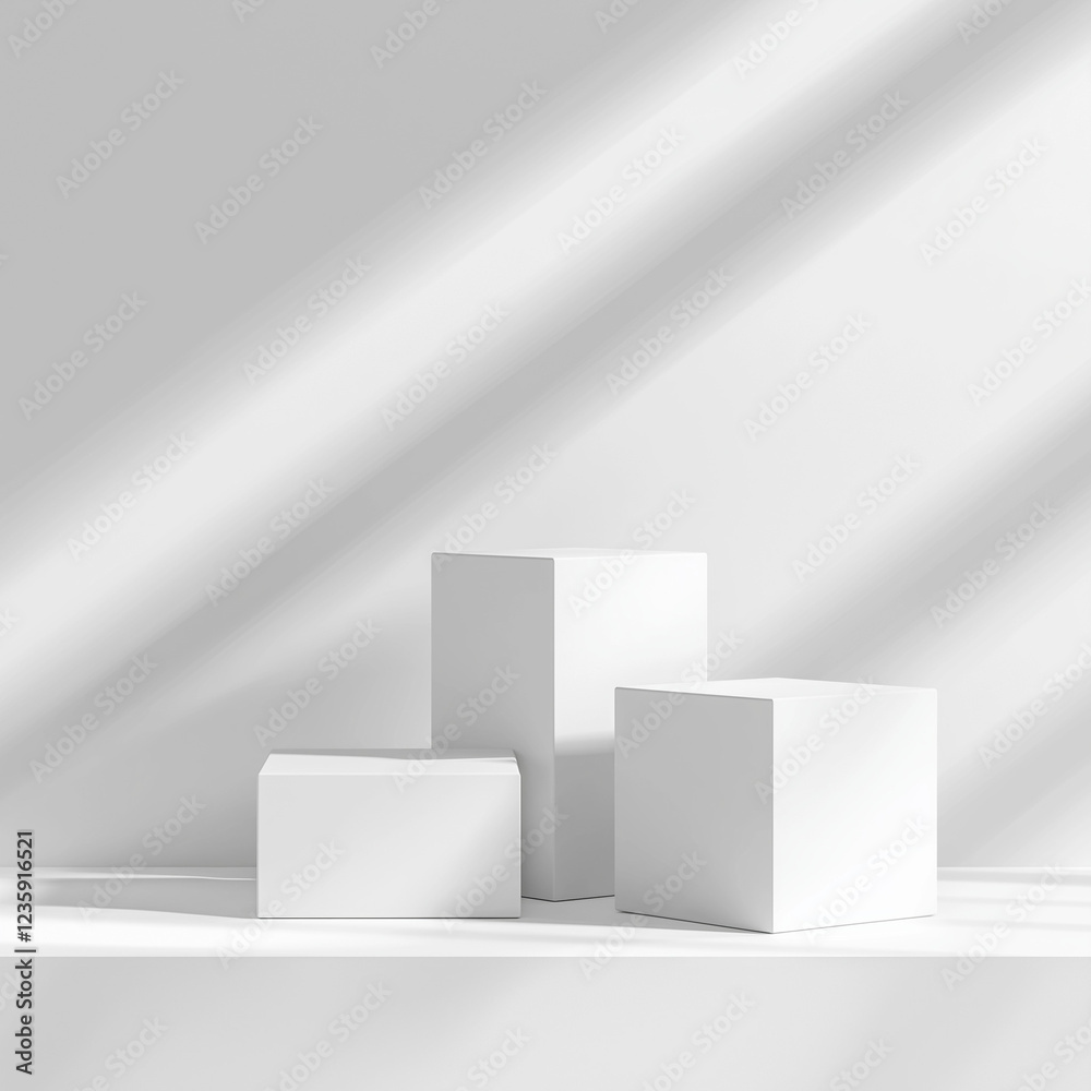 square shaped minimalist white product background, Modern Design Aesthetic for Product Display. White Cubes Minimalist. square shaped minimalist white product background, Modern Design Aesthetic for Product Display. White Cubes Minimalist.