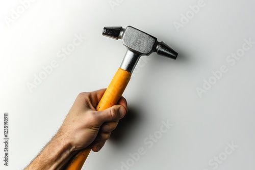 Hand Held Hammer - Construction Tool photo