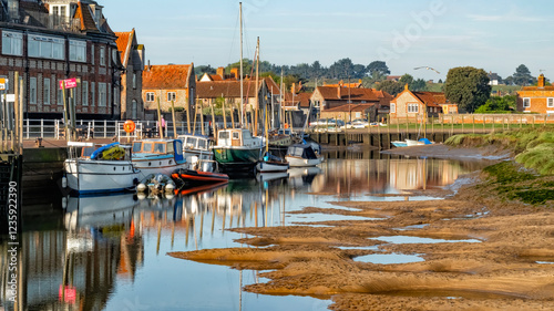 Blakeney Harbour in the early morning 