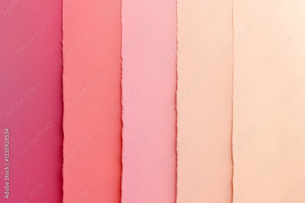 Fototapeta premium Textured Pink and Peach Color Gradient Background