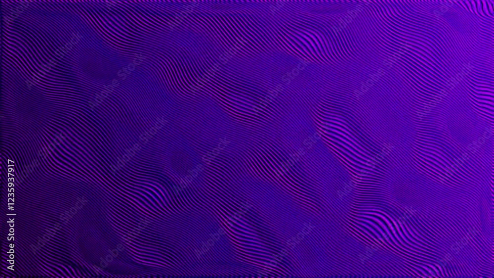 Abstract Wavy Purple and Pink Pattern with Vibrant Lighting Effects