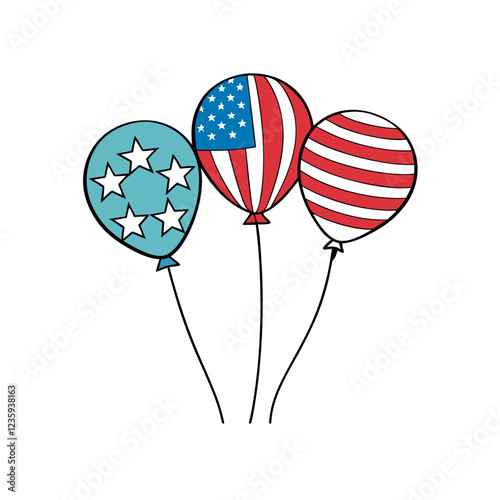 balloons in the shape of heart