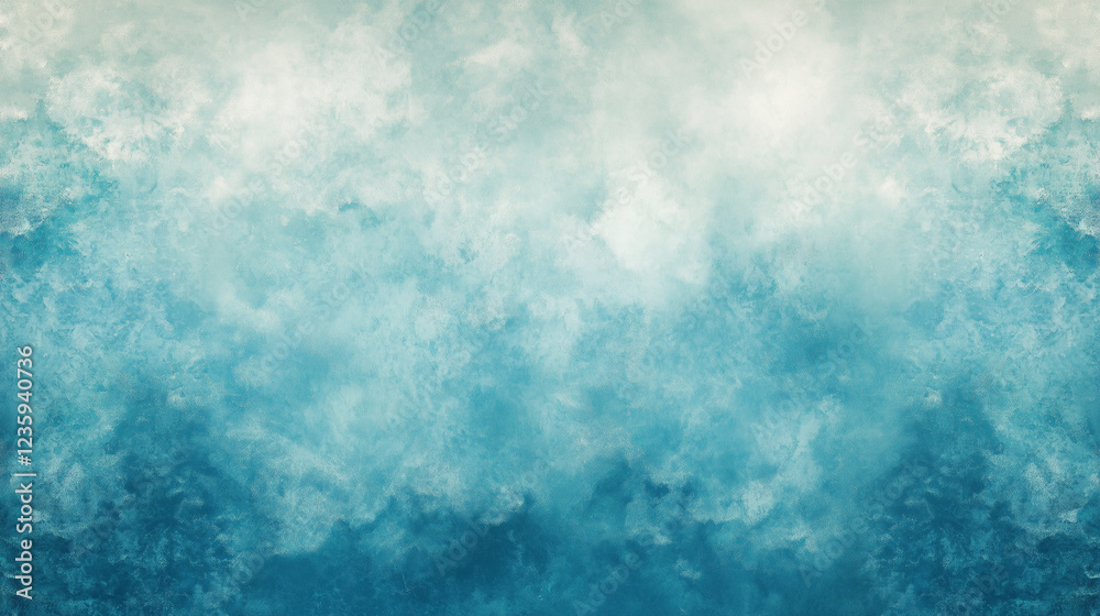 Fototapeta premium Textured Abstract Teal blured grainy Background - for Graphic Design, Branding, Presentations, Website Templates, and Digital Artwork