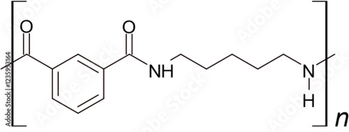 Chemical Structure of Nylon-61