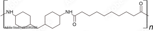 Illustration of Chemical Structure of Polymer PACM12