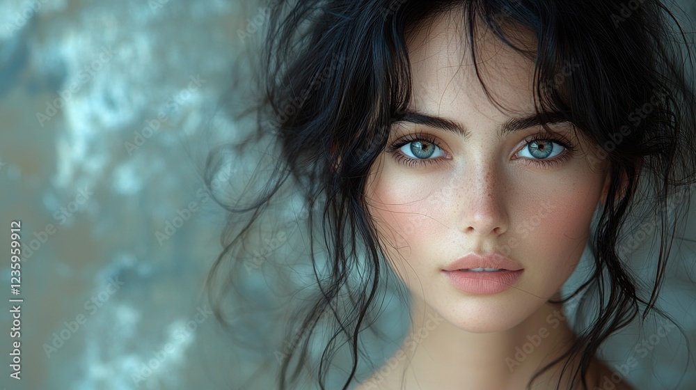 Portrait of a beautiful woman. Portrait of a beautiful woman.