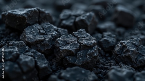 Intricate Nature: Close-Up of Dried Cracked Earth.
Detailing Resilience: The Beauty of Textured Dark Surfaces.
Nature's Patterns: Exploring the Depths of Cracked Material