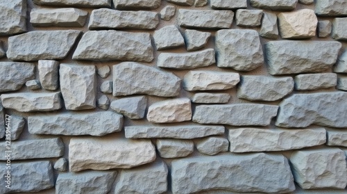 Timeless Craftsmanship: Close-Up of a Light Gray Stone Wall.
Sturdy Elegance: The Beauty of Structured Stonework.
Durable Design: Exploring the Texture of Light Gray Stones