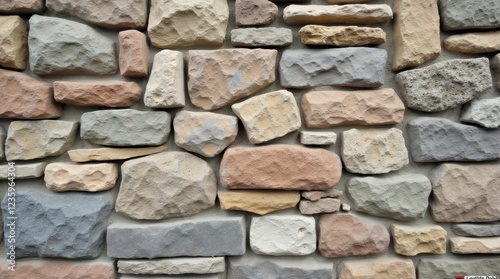 Architectural Warmth: A Detailed Look at Mixed Stone Masonry.
Harmony in Design: Showcasing a Colorful Stone Wall.
Diverse Textures: The Allure of Natural Stone Surfaces
