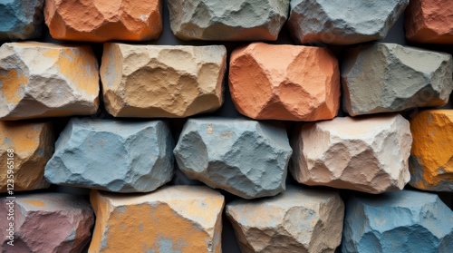 Colorful Stonework: A Close-Up of Vibrant Stone Patterns
Artistic Elegance: Exploring Textures in Colored Stones
Masonry Mastery: The Beauty of Irregular Colored Stones