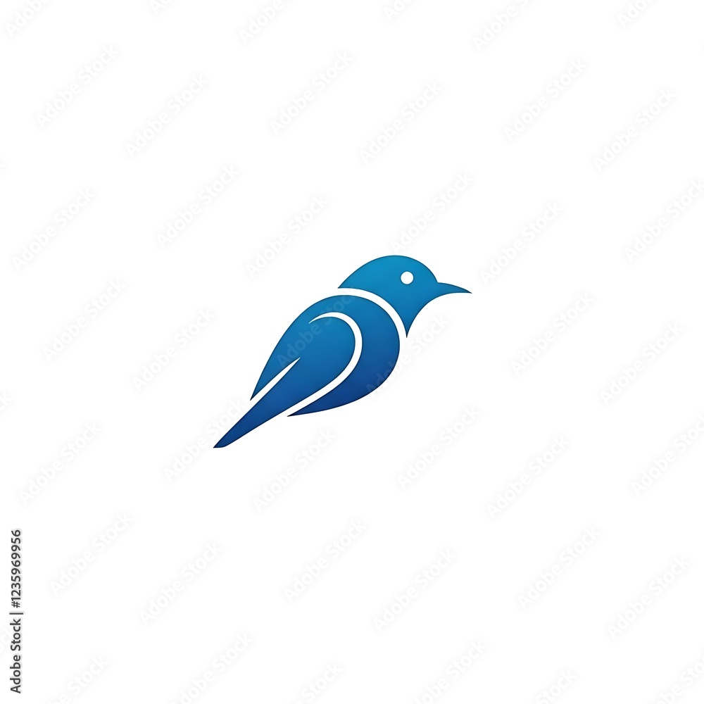 Bird logo with vactor image white background Bird logo with vactor image white background