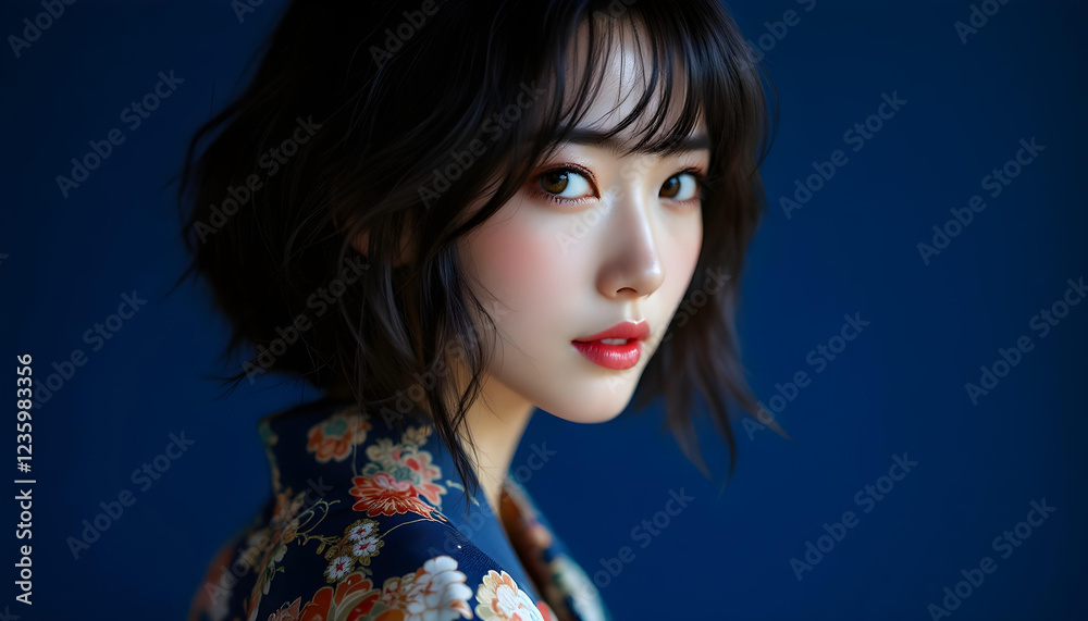 ファンタジーストーリー(ウルトラブルーの色彩を纏った女性) ファンタジーストーリー(ウルトラブルーの色彩を纏った女性)