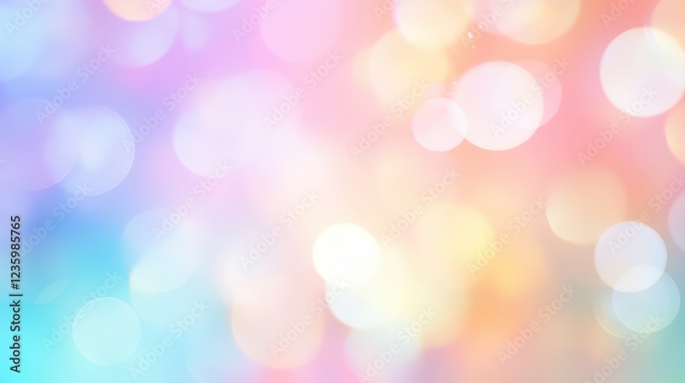 Colorful and Pastel Abstract Background with Soft Bokeh Effects for Creative Design, Digital Art, and Backgrounds Colorful and Pastel Abstract Background with Soft Bokeh Effects for Creative Design, Digital Art, and Backgrounds
