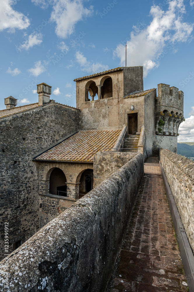 Bracciano, Italy. The Orsini-Odescalchi Castle, also known as Bracciano Castle Bracciano, Italy. The Orsini-Odescalchi Castle, also known as Bracciano Castle