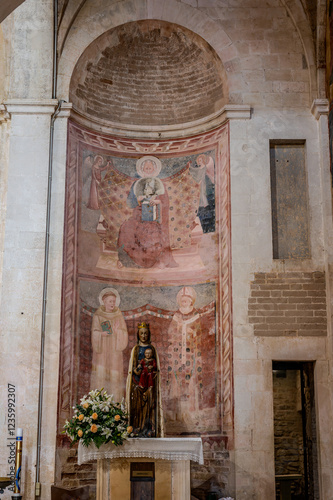 Castel Castagna, Teramo. The church of Santa Maria di Ronzano photo