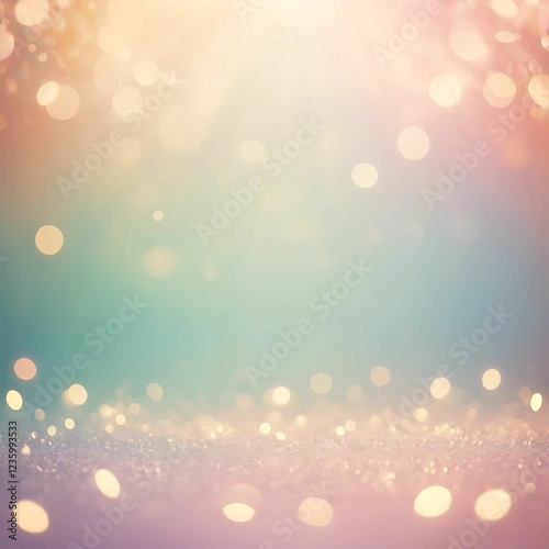 Wallpaper Mural Retro Abstract Bokeh and Light Leaks Shimmer Texture Torontodigital.ca