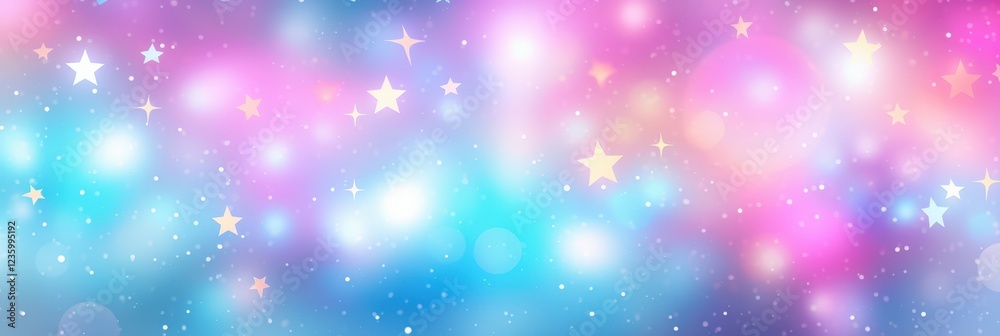 Soft Pastel Background with Colorful Stars and Bokeh Effects for Creative and Artistic Designs, Perfect for Wallpapers and Prints Soft Pastel Background with Colorful Stars and Bokeh Effects for Creative and Artistic Designs, Perfect for Wallpapers and Prints