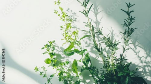 Wallpaper Mural fresh herbs in sunlight Torontodigital.ca