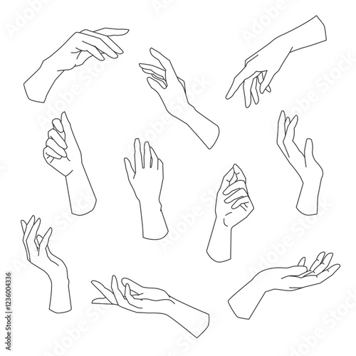 hand lineart