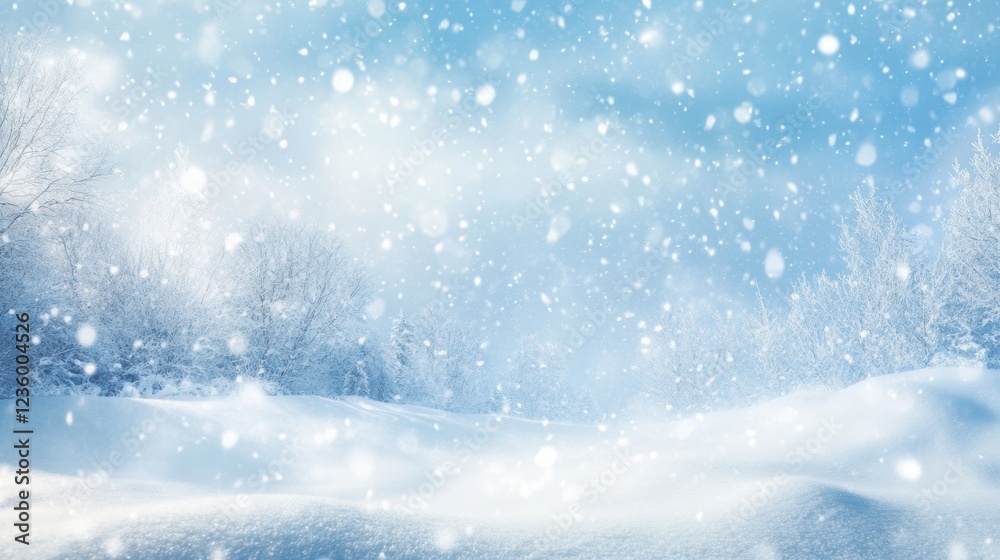 winter wonderland snow scene winter wonderland snow scene