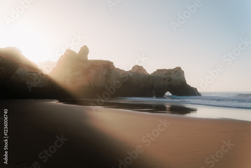 Beach Sunrise Algarve